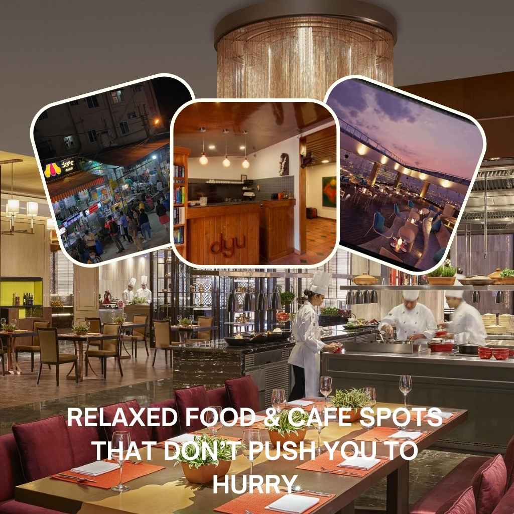 Relaxed Food & Cafe Spots That Don’t Push You to Hurry
