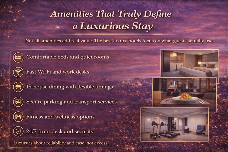 Amenities That Truly Define a Luxurious Stay