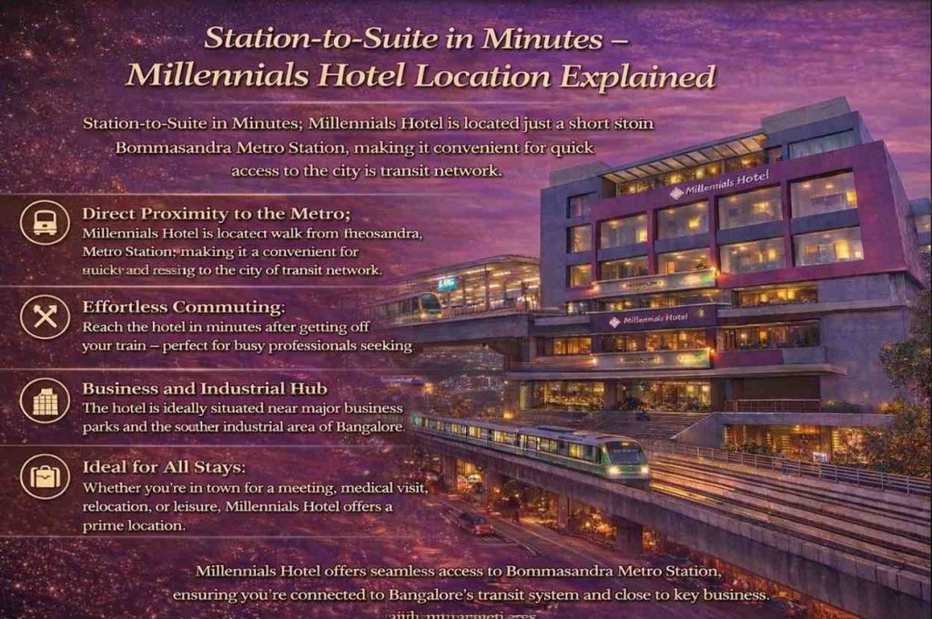 Station to Suite in Minutes Millennials Hotel Location Explained