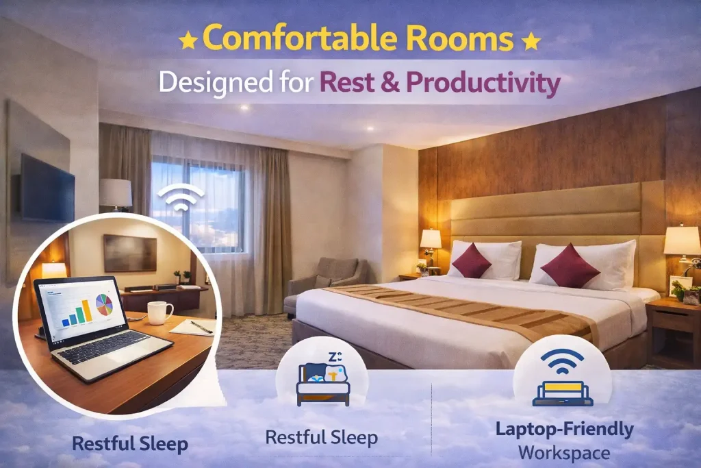 Comfortable Rooms Designed for Rest Productivity