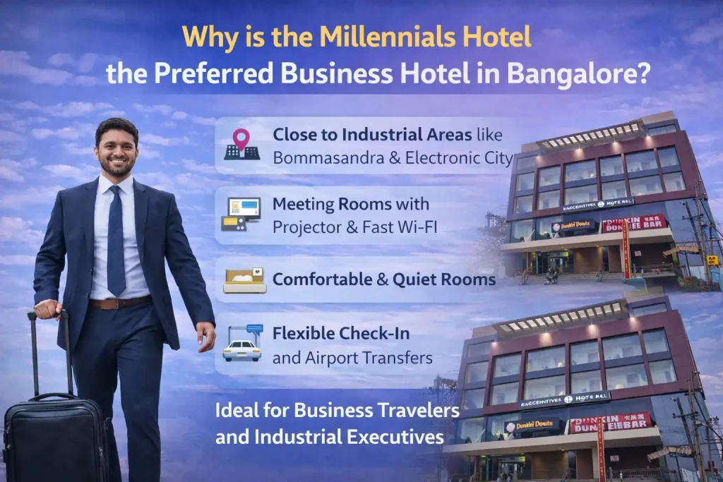 Why Millennials Hotel is the Preferred Business Hotel in Bangalore
