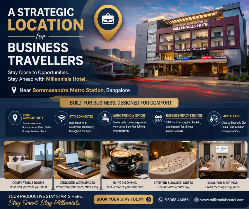 A Strategic Location for Business Travellers