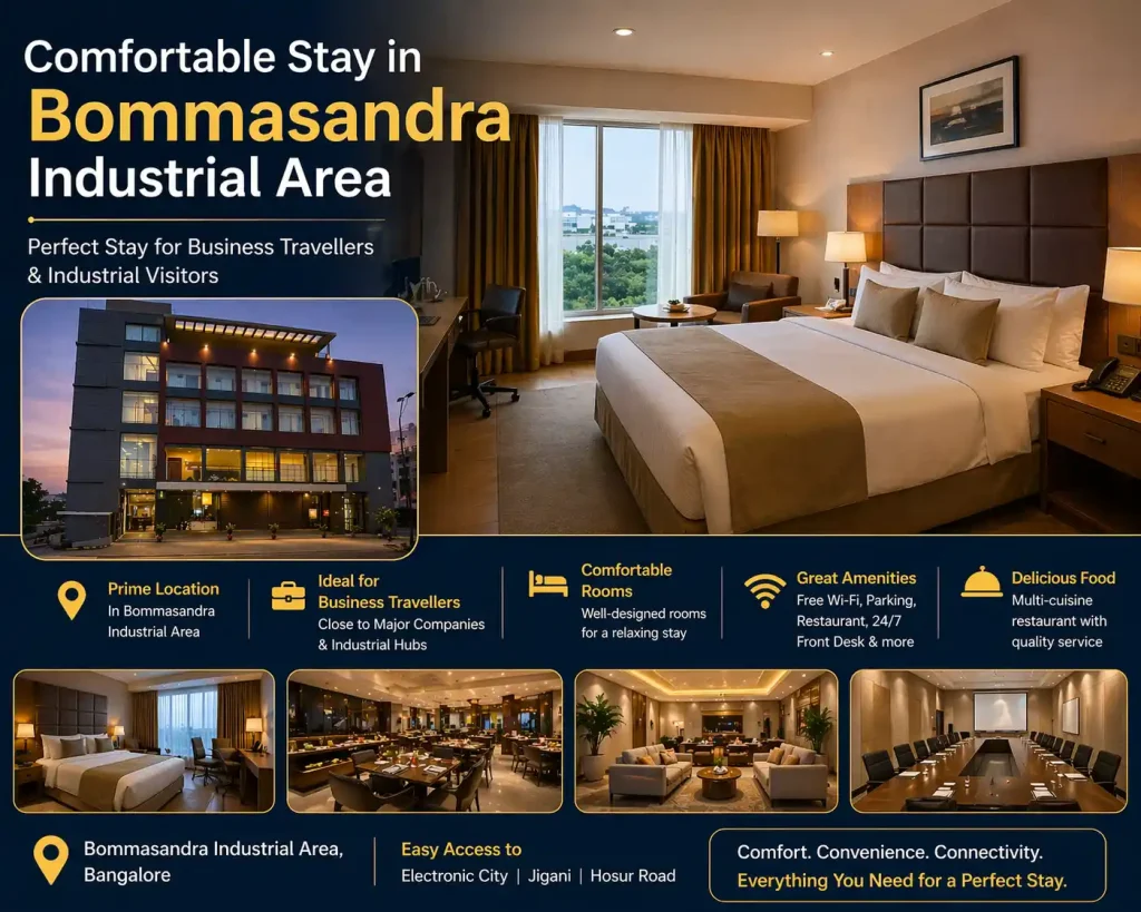Comfortable Stay in Bommasandra Industrial Area