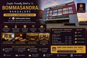 Blogs 90 Couple Friendly Hotel in Bommasandra, Bangalore – Private & Comfortable Stay at Millennials Hotel