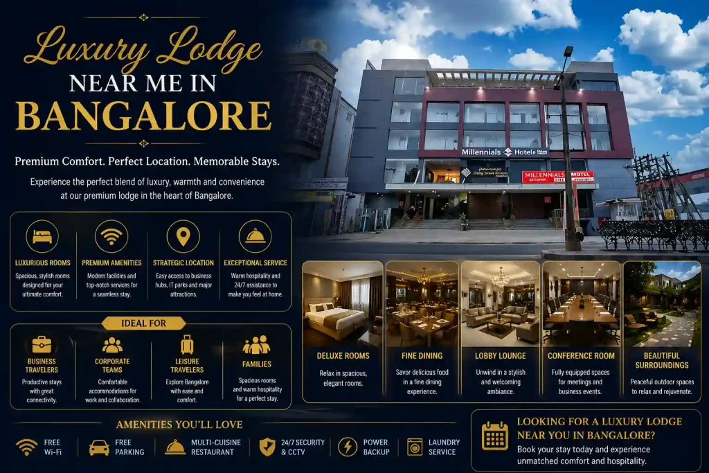 Luxury Lodge Near Me in Bangalore | Premium Stay
