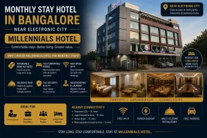 Blogs 89 Monthly Stay Hotel in Bangalore Near Electronic City – Millennials Hotel